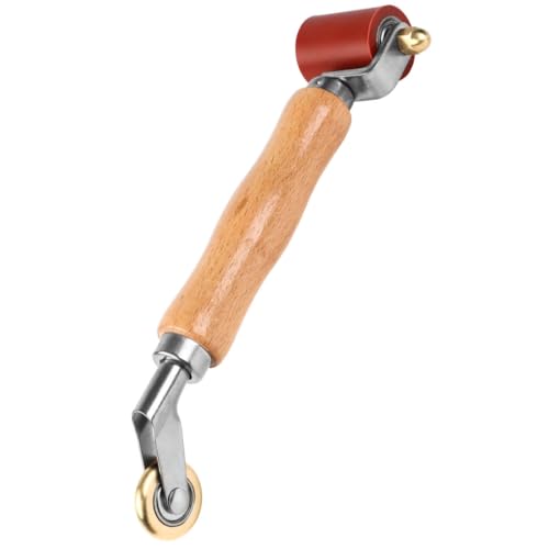 Mehrfache Andruckrolle mit Holzgriff Gummiwalze zum Schweißen & Abdichten von Kalttoy
