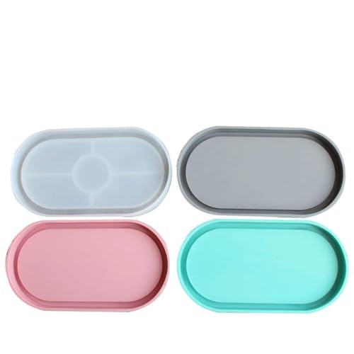 Ovale Form Teetablett Untersetzer Harzform Herstellung Untersetzer Harzform für Tassenmatte von Kalttoy