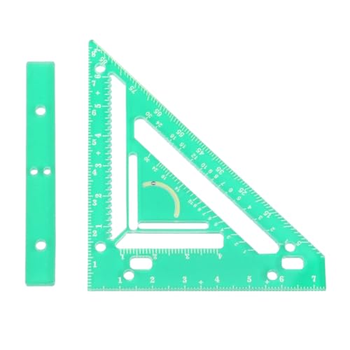 Positionierungslineal Sparrenwinkel mit Bubble Jig Block Quadrat von Kalttoy
