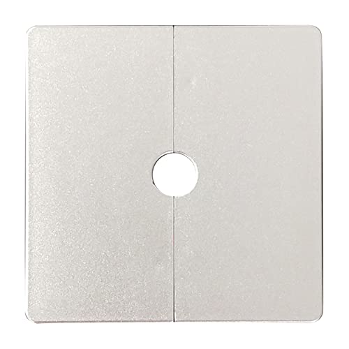Quadratische Rosettenplatte mit geteiltem Flansch für die Wand, reservierte Bohrlochplatte Quadratische Rosettenplatte mit geteiltem Flansch für die Wand, reservierte Bohrlochplatte von Kalttoy