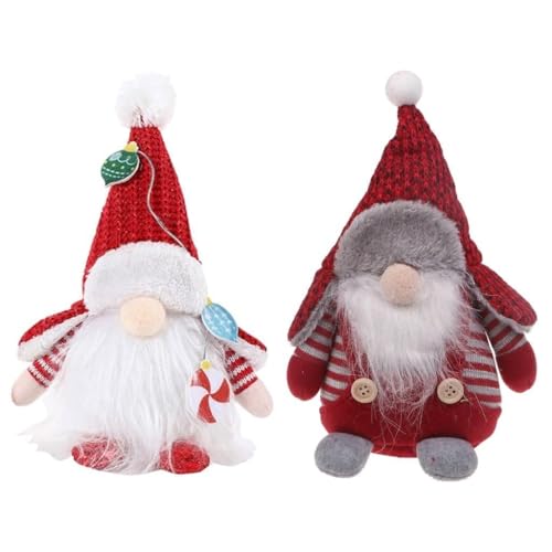 Saisonale Verzierung Elfe Zwerg für Puppe Leuchtender Zwerg Urlaub Festliche Dekoration Party G von Kalttoy