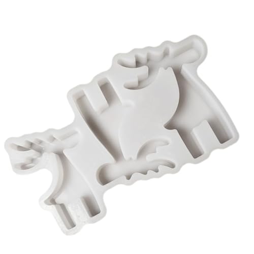 Schöne Silikonform in Weihnachtsform für handgefertigte Kerzen und Seifen, Geschenke von Kalttoy