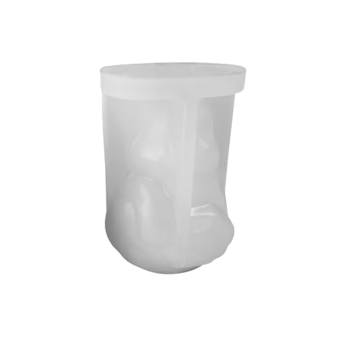 Silikonform für Kaninchen, Kerzen, Kerzen, DIY, Süßigkeiten, Seife, Osterhasen, Kerzen, Silikonform von Kalttoy