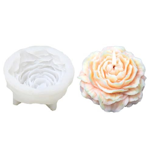 Silikonform für Kerzen, Kunstharz, Stereo, Pfingstrosen, Aromatherapie, Kerze, Gips Silikonform für Kerzen, Kunstharz, Stereo, Pfingstrosen, Aromatherapie, Kerze, Gips von Kalttoy