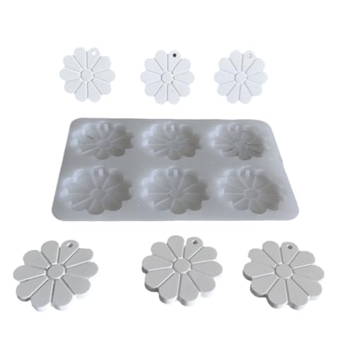 Stabile Silikon-Blumen-Charm-Form, ideal für Kuchendekoration und Bastelprojekte von Kalttoy
