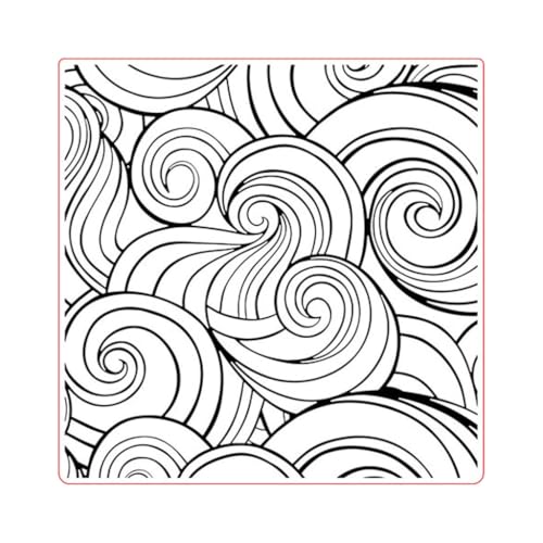 Swirl Prägeschablone für Scrapbooking, DIY, Fotoalbum, Kartenherstellung, Kunsthandwerk von Kalttoy