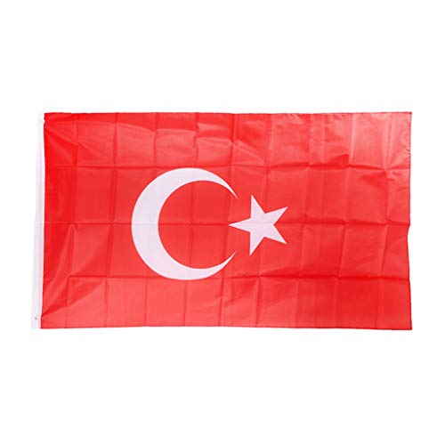 Türkische Flagge für Heimdekoration, Türen, Fenster, Hände, Sicherheit von Kalttoy