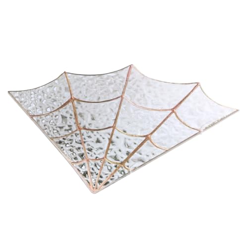 Unheimliche Spinnennetz-Türaufsätze, unverwechselbare Glas-Wandkunst für Dekorationen von Kalttoy