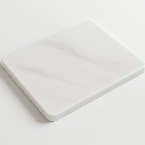 Marble Table – Schneidebrett aus weißem Marmor, 40 x 30 cm, elegant, glänzend, natürlich, ideal für Käse, Sushi, Wurst, Aperitifs, Design-Tischdekoration Marble Table – Schneidebrett aus weißem Marmor, 40 x 30 cm, elegant, glänzend, natürlich, ideal für Käse, Sushi, Wurst, Aperitifs, Design-Tischdekoration von Kalu creations