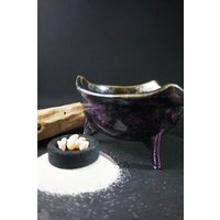 Keramik Dreifuß, Räucherschale, Tonschale, Räucherungen Auf Sand Mit Kohle, Raumreinigung, Space Clearing, Meditation, Rituale, Sterne Keramik Dreifuß, Räucherschale, Tonschale, Räucherungen Auf Sand Mit Kohle, Raumreinigung, Space Clearing, Meditation, Rituale, Sterne von KamaCrafts