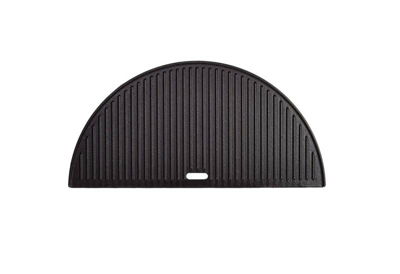 Kamado Joe Keramikgrill Kamado Joe Halbmond-Gusseisen-Wendeplatte Classic Joe von Kamado Joe