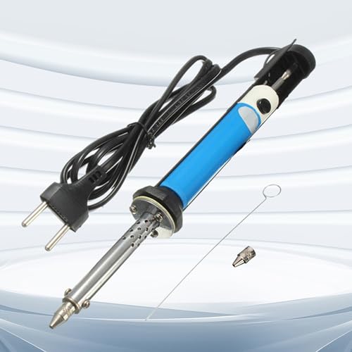Entlötpumpe, 30W 220V Lödkolbenset Elektrisches Vakuum Entlötkolben Desoldering Pump Lötzinn Absaugpumpe Lötabsauger mit 1mm Und 2mm Entlötdüsen für gänige Löt, Entlöt Entlötpumpe, 30W 220V Lödkolbenset Elektrisches Vakuum Entlötkolben Desoldering Pump Lötzinn Absaugpumpe Lötabsauger mit 1mm Und 2mm Entlötdüsen für gänige Löt, Entlöt von Kamanan