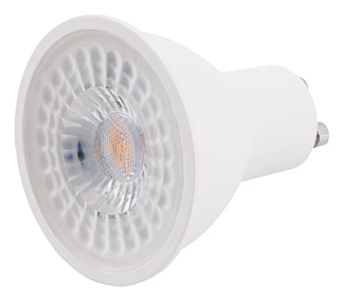 Kamilux 1 x Power LED MCOB Leuchtmittel DIMMBAR 7 Watt GU10 230V in kaltweiss / tageslichtweiss, entspr. 50 Watt Halogen Leuchtstärke von Kamilux