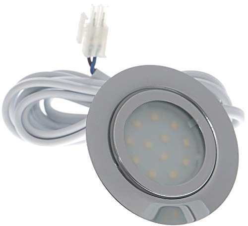 Kamilux 2er Set LED Möbeleinbauspot Luisa 12Volt 2,4Watt inkl. Anschlusskabel mit Stecker Farbe: Chrom Lichtfarbe: Neutralweiss Kamilux 2er Set LED Möbeleinbauspot Luisa 12Volt 2,4Watt inkl. Anschlusskabel mit Stecker Farbe: Chrom Lichtfarbe: Neutralweiss von Kamilux