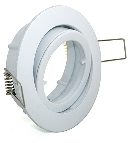 Kamilux 4er Set Einbaustrahler/Spot Bajo in weiß, Halogen oder LED geeignet, inkl. GU10 Fassung ohne Leuchtmittel Kamilux 4er Set Einbaustrahler/Spot Bajo in weiß, Halogen oder LED geeignet, inkl. GU10 Fassung ohne Leuchtmittel von Kamilux
