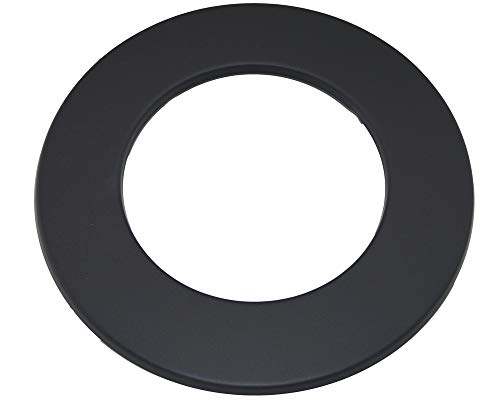 Ofenrohr Wandrosette Schwarz 2mm 150mm Durchmesser 5cm Rand Ofenrohr Wandrosette Schwarz 2mm 150mm Durchmesser 5cm Rand von KS24