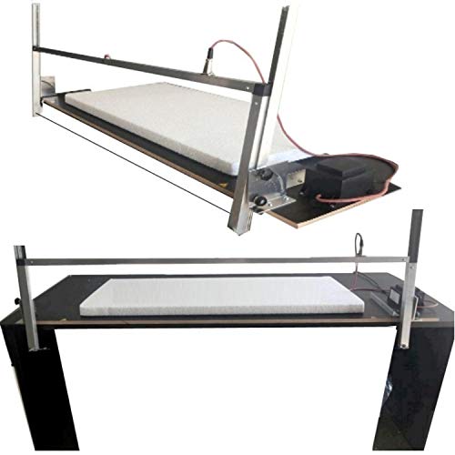 Styroporschneidegerät Thermo Säge Styropor Cutter Styroporschneider Größen Auswahl XS -102cm mit Ständer/S - 102cm / L- 115cm / XL- 135cm / XXL- 155cm Inklusive 3 Glühdrähte - DEUTSCHE HERSTELLUNG- von Kaminbau Mierzwa