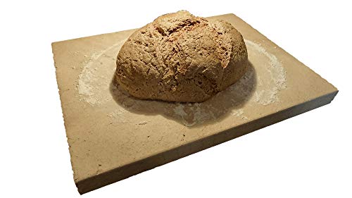 Pizzastein Brotbackstein Flammkuchenplatte aus Speicherschamotte von Kaminbau Schulhauser