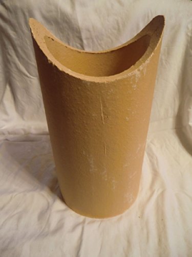 Wandfutter Sattelstück Schamotte Schornstein Anschluß ⌀180mm 30cm lang von Kaminbau Schulhauser