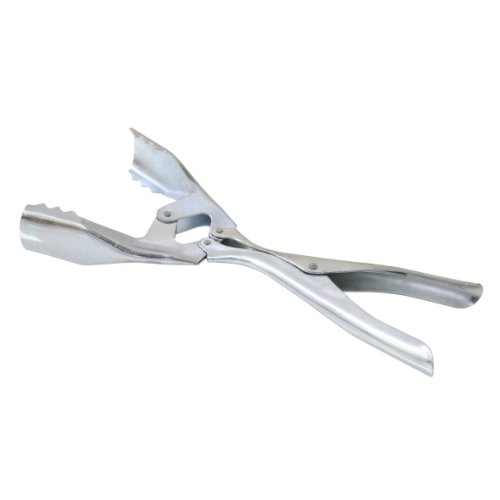 Kamino-Flam 333040 Brikettzange in Silber verzinkt, Kohlezange für Kamin, Ofen oder Grill, Kaminzange mit Doppelgelenk für Briketts und Kohle, Maße: ca. 10 x 25 x 3 cm , ca. 25 x 10 x 1 cm Kamino-Flam 333040 Brikettzange in Silber verzinkt, Kohlezange für Kamin, Ofen oder Grill, Kaminzange mit Doppelgelenk für Briketts und Kohle, Maße: ca. 10 x 25 x 3 cm , ca. 25 x 10 x 1 cm von Kamino-Flam