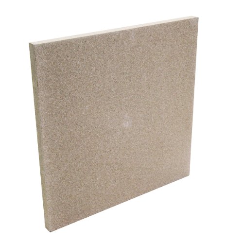 Kamino-Flam 333304 Vermiculit-Platte, 500 x 500 x 30 mm, Beige von Kamino-Flam