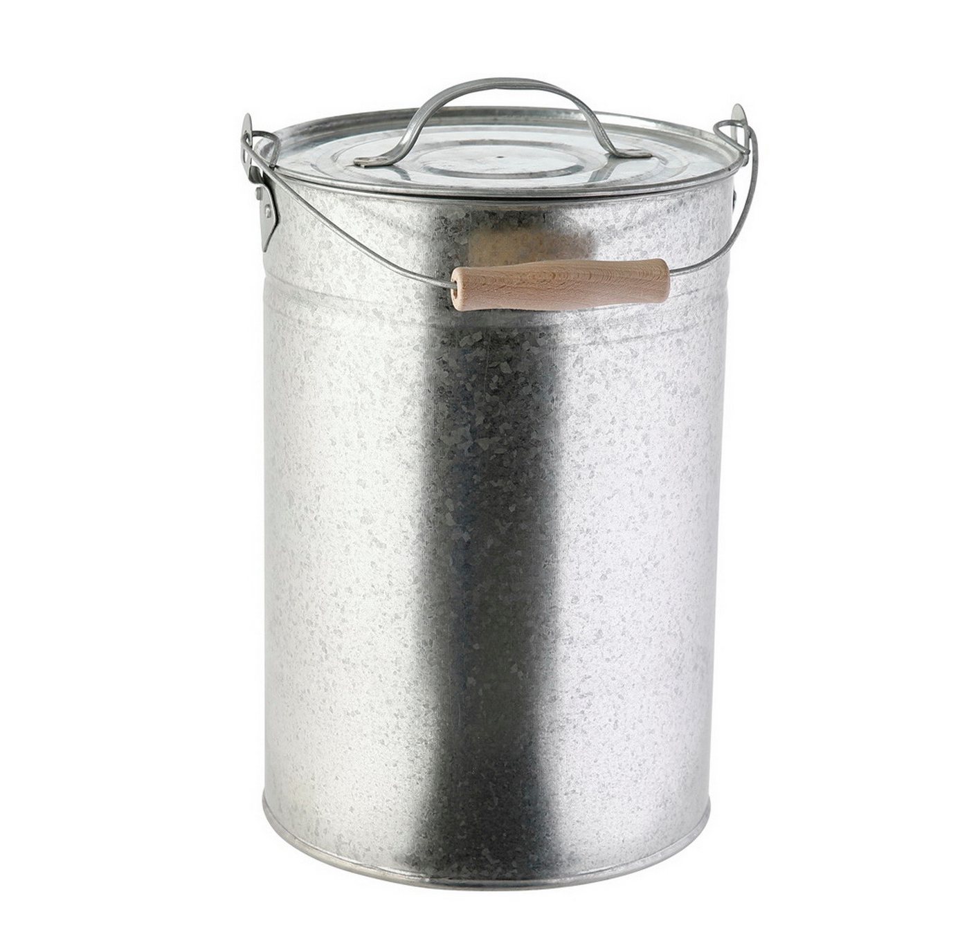 Kamino Flam Mülleimer Ascheeimer Stahl-Mülltonne Ascheimer mit Deckel, verzinkter Mehrzweckeimer mit Henkelgriff Kamino Flam Mülleimer Ascheeimer Stahl-Mülltonne Ascheimer mit Deckel, verzinkter Mehrzweckeimer mit Henkelgriff von Kamino Flam