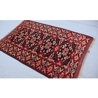 Size 2'9 X 4'1 Fuß Antiker Superfeiner Qualität Kazak Orientteppich. Kapkaz Traditioneller Teppich Aus 100% Wolle. Shirwan Belutsch Teppich von Kamrancarpets
