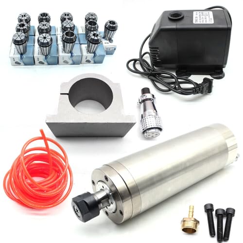 2,2 KW Wassergekühlte Spindelmotor Fräsmotor Spindle Motor Wasserkühlung Fräsmotor 13 Stück ER20 Precision Spring Collet Water-Pump Water Pipes 2,2 KW Wassergekühlte Spindelmotor Fräsmotor Spindle Motor Wasserkühlung Fräsmotor 13 Stück ER20 Precision Spring Collet Water-Pump Water Pipes von Kanbihao