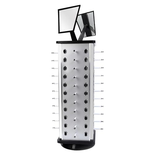 Kanbihao 360° Drehbarer Brillenständer, Aufrechter Brillenständer, 44 Stück Brillen Display Ständer, Brillenhalter Für Brillenmessen Modeaccessoiregeschäften Wohnungen von Kanbihao
