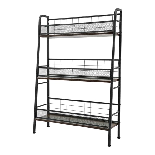 Kanbihao Schallplatten Regal 3 Etagen Vinyl Regal Plattenständer aus Eisen, 25kg Tragfähigkeit Schallplatten Aufbewahrung für Wohnzimmer 66 x 21.8 x 100cm Kanbihao Schallplatten Regal 3 Etagen Vinyl Regal Plattenständer aus Eisen, 25kg Tragfähigkeit Schallplatten Aufbewahrung für Wohnzimmer 66 x 21.8 x 100cm von Kanbihao