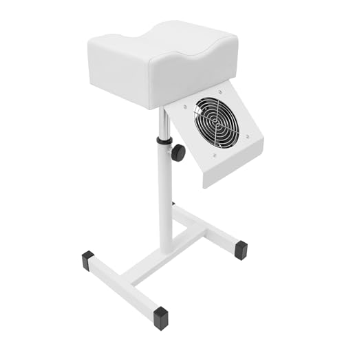 Kanbihao Tragbar Fußpflegestuhl Höhenverstellbar Pediküre Hocker Pediküresessel Fußstütze Fußpflege mit Staubreinigungs Ventilator für Salons Spa, Weiß Kanbihao Tragbar Fußpflegestuhl Höhenverstellbar Pediküre Hocker Pediküresessel Fußstütze Fußpflege mit Staubreinigungs Ventilator für Salons Spa, Weiß von Kanbihao