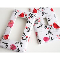 Vogel Decor Lichtschalter Abdeckung Decoupage Schalterabdeckung von KanderaStudio