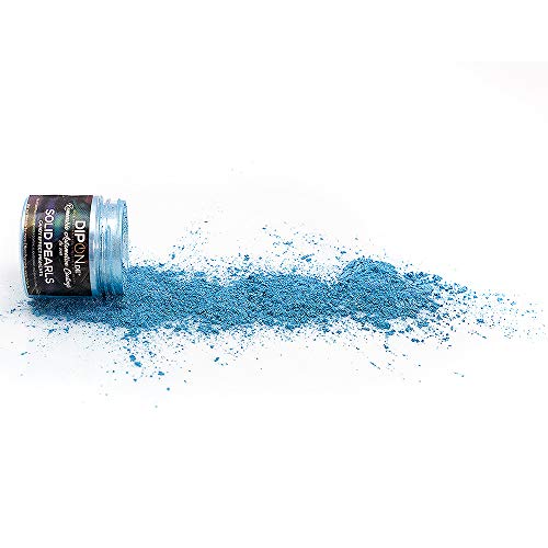KandyDip DIPON® EffectPigments Gulf Blue Pearl Effektpigment Perlglanz Metallic Pulver Pigment für Epoxidharz Autolack Sprühfolie Aquarell Seife Powder (25 Gramm) von KandyDip