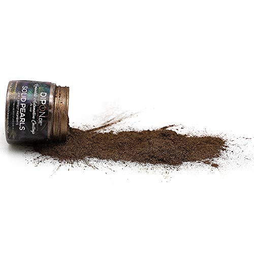 KandyDip Effektpigment Chocolate Brown BRAUN Pearl Perlglanz Metallic Farbpulver Pigment für Epoxidharz Autolack Sprühfolie Pigmente Aquarell Seife Powder (25 Gramm) von KandyDip
