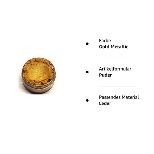 KandyDip Effektpigment TOP Secret Gold Pearl Perlglanz Metallic Farbpulver Pigment für Epoxidharz Autolack Sprühfolie Aquarell Seife Powder (25 Gramm) von KandyDip