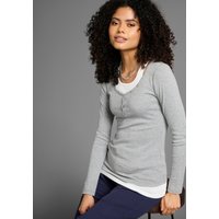 KangaROOS 2-in-1-Langarmshirt, in Lagenoptik von Kangaroos
