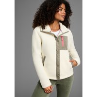KangaROOS Fleecejacke, Sherpa Fleece, Teddy Fell Imitat mit Druckknöpfen KangaROOS Fleecejacke, Sherpa Fleece, Teddy Fell Imitat mit Druckknöpfen von Kangaroos