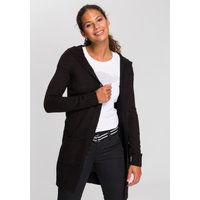 KangaROOS Kapuzenstrickjacke mit aufgesetzten Taschen und breiten Rippbündchen von Kangaroos