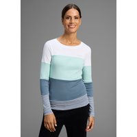 KangaROOS Longsleeve mit Langarm, figurbetonte Passform, Colourblocking-Optik KangaROOS Longsleeve mit Langarm, figurbetonte Passform, Colourblocking-Optik von Kangaroos