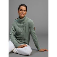 KangaROOS Rollkragenpullover mit tollem Zopf-Strickmuster von Kangaroos