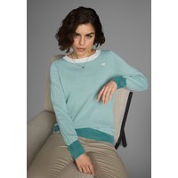 KangaROOS Rundhalspullover mit Knopfleiste hinten und Konstrast-Bündchen KangaROOS Rundhalspullover mit Knopfleiste hinten und Konstrast-Bündchen von Kangaroos