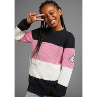 KangaROOS Strickpullover "Ringelpullover" mit Logo auf dem Ärmel KangaROOS Strickpullover "Ringelpullover" mit Logo auf dem Ärmel von Kangaroos