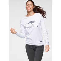 KangaROOS Sweater, mit großem Label-Print vorne von Kangaroos
