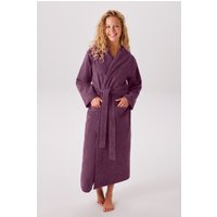 KangaROOS Unisex-Bademantel "Cassidy, für Damen & Herren, Standardlänge & Überlänge" 1 Stk. tlg., mit Taschen, Männer und Frauen, Baumwolle, Reise, Hotel, Sauna, S-3XL von Kangaroos