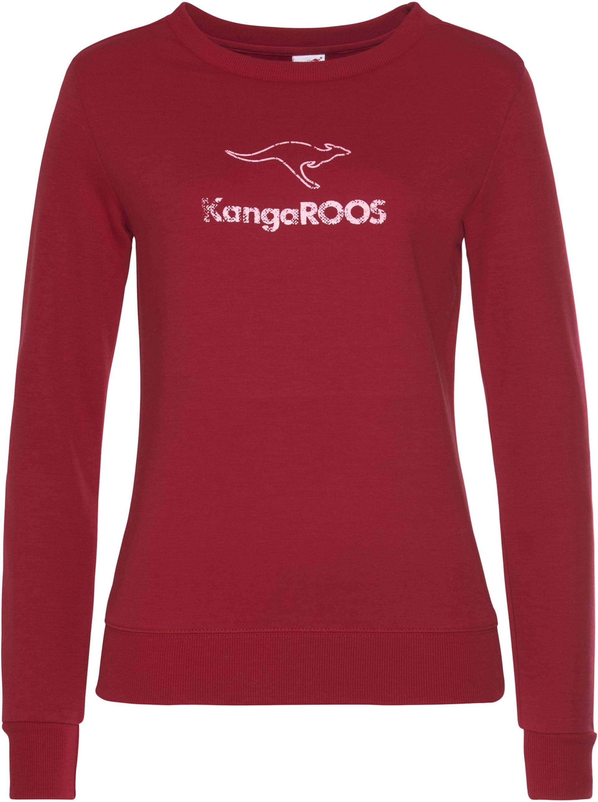 Sweatshirt in rot von KangaROOS von Kangaroos