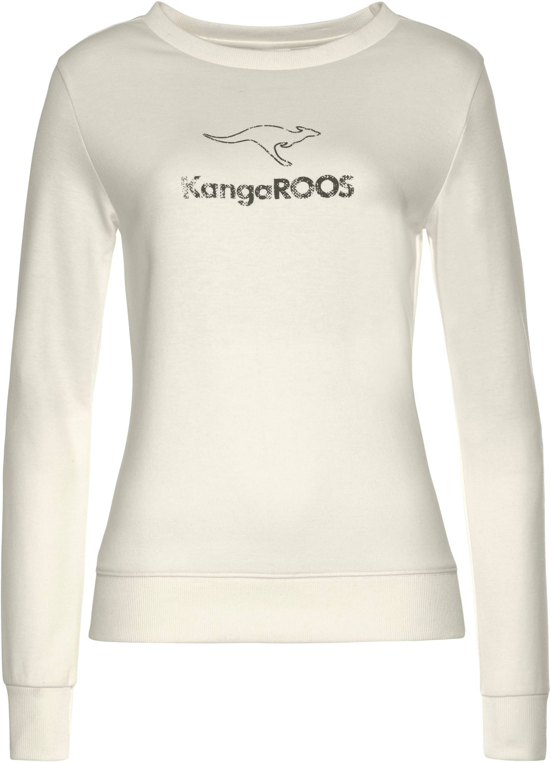 Sweatshirt in weiß von KangaROOS von Kangaroos