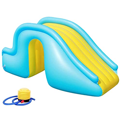 Kangmeile Aufblasbare Wasserrutsche Breitere Stufen Kinder Türsteher Schloss Schwimmbadzubehör, Aufblasbare Rutsche Stufe, Schwimmbad Aufblasbare Wasserrutsche Breitere Stufen Lustige Wasserspielzeug von Kangmeile