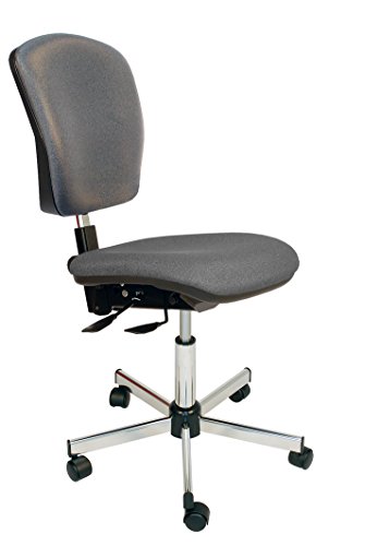 Kango 4DL 40 gblv 00 705 Stuhl Ergonomisch Asynchron Vinyl/Stahl Chrom 59 x 59 x 104 cm von Kango