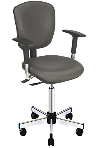 Kango 4DL 40 gblv 30 705 Stuhl Ergonomisch Asynchron Vinyl/Stahl Chrom 59 x 59 x 104 cm von Kango