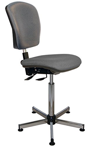 Kango 4DL 40 ghlp 00 705 Stuhl Ergonomisch Asynchron Vinyl/Stahl Chrom 59 x 59 x 125 cm von Kango